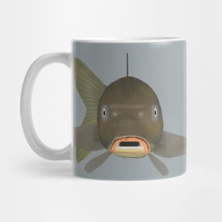 Common Carp Fish Head Mug